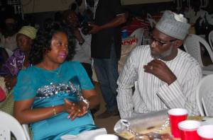 Dr. Ngozi Chuma-Udeh and B. M. Dzukogi (Courtesy AMAB Books)