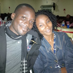 With Belle Agatha Aduro