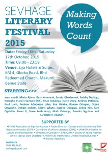 Sevhage Literary Festival 2015